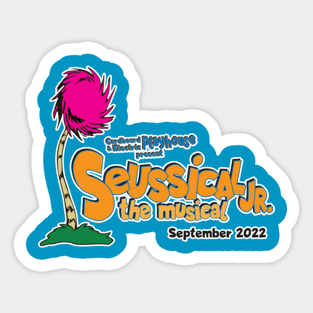 Cardboard Playhouse Seussical the Musical Jr. Sticker by cardboardplayhouse